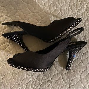 Alfani “Jazzy” peep toe sling back heel- Size 8.5